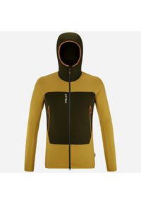 Millet - Kurtka polarowa męska MILLET M Fusion Grid Hoodie Żółty. Kolor: żółty. Materiał: polar. Sport: turystyka piesza #1