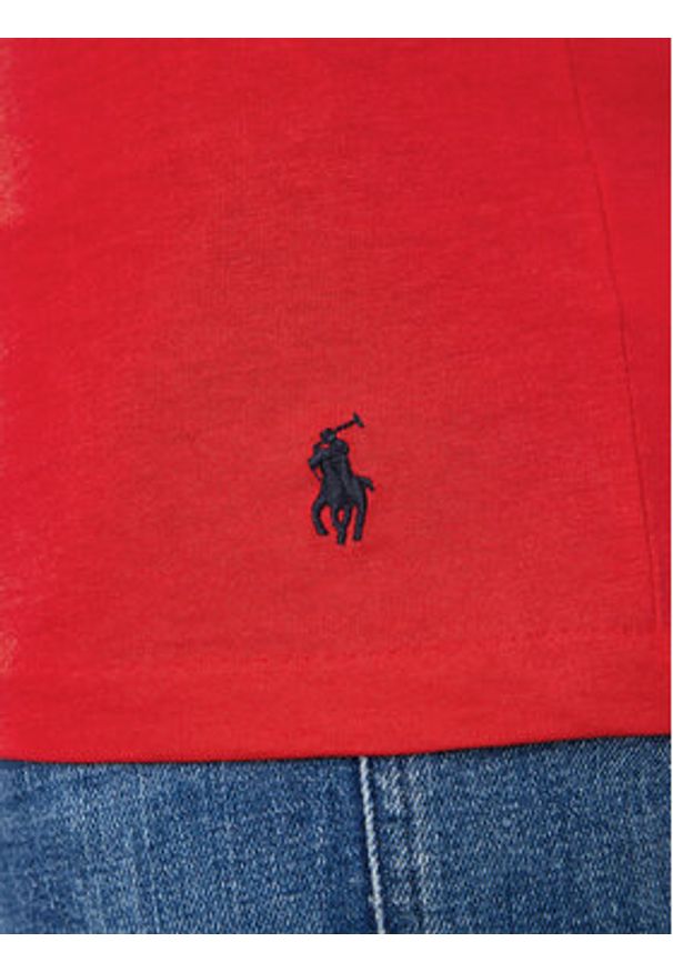 Polo Ralph Lauren Komplet 3 t-shirtów 714830304031 Kolorowy Slim Fit. Typ kołnierza: polo. Materiał: bawełna. Wzór: kolorowy
