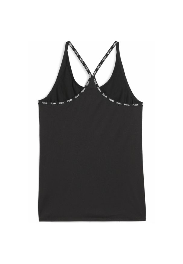 Puma - Damska koszulka bez rękawów PUMA STRONG PUMA Black. Kolor: czarny. Długość rękawa: bez rękawów. Sport: fitness
