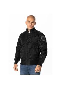 PITBULL - Kurtka przejściowa męska Pitbull Centurion II. Kolor: czarny. Sezon: wiosna