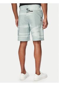 BOSS Szorty materiałowe Chino 50559411 Turkusowy Straight Fit. Kolor: turkusowy. Materiał: bawełna #5