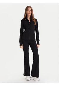 MICHAEL Michael Kors Legginsy MF530W51RE Czarny Flare Fit. Kolor: czarny. Materiał: syntetyk #3