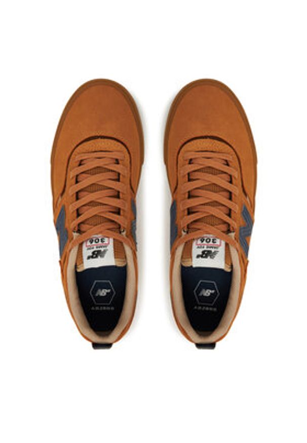 New Balance Sneakersy NM306TNB Brązowy. Kolor: brązowy. Materiał: skóra, zamsz
