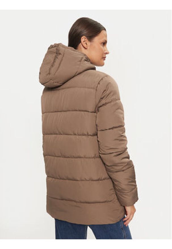 Fransa Kurtka zimowa Mabelle 20613793 Brązowy Regular Fit. Kolor: brązowy. Materiał: syntetyk. Sezon: zima