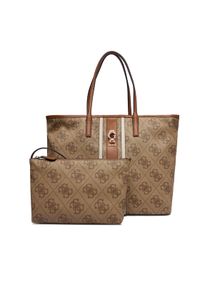 Guess Torebka Erenia HWSO78 38240 Brązowy. Kolor: brązowy. Materiał: skórzane