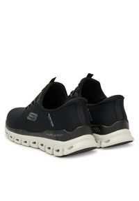 skechers - Skechers Sneakersy Glide-Step-Noxus 233010/BLK Czarny. Kolor: czarny. Materiał: materiał #2