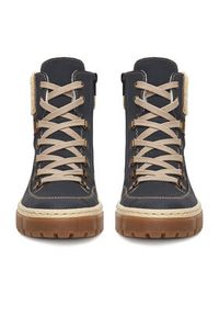 Rieker Trzewiki CEO-X8638-14 Granatowy. Kolor: niebieski. Materiał: materiał #3