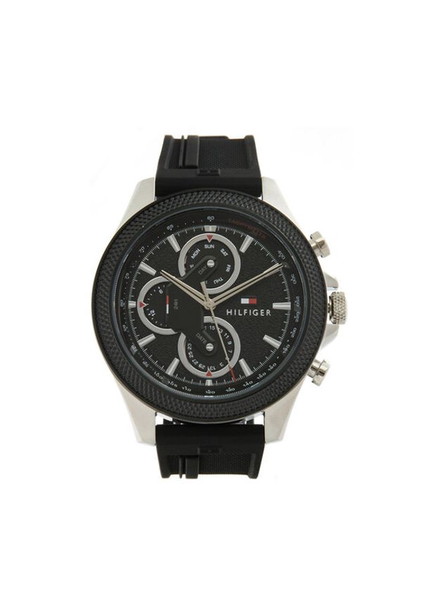 TOMMY HILFIGER - Tommy Hilfiger Zegarek Clark 1792082 Czarny. Kolor: czarny