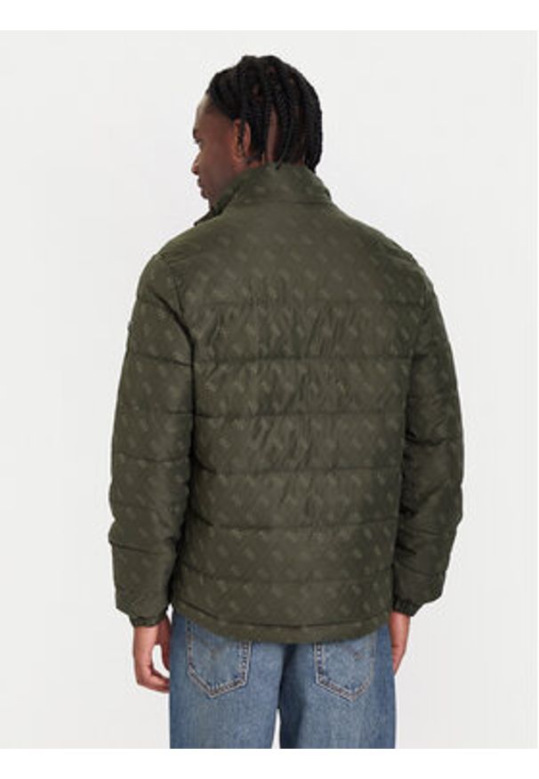 Guess Kurtka zimowa M5BL0B W2322 Khaki Relaxed Fit. Kolor: brązowy. Materiał: syntetyk. Sezon: zima