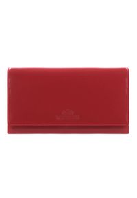 Wittchen - Damski portfel skórzany o prostym kroju czerwony. Kolor: czerwony. Materiał: skóra #1