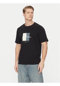 Jack & Jones - Jack&Jones T-Shirt Frederiksberg 12278266 Czarny Regular Fit. Kolor: czarny. Materiał: bawełna #1