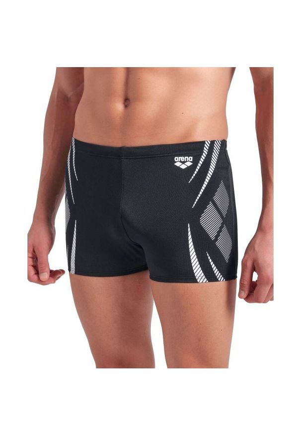 Bokserki Arena Poseidonia. Kolor: czarny, wielokolorowy, biały