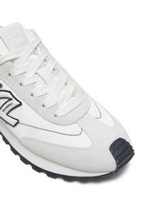 Karl Lagerfeld - KARL LAGERFELD Sneakersy Kairo KL61124A Biały. Kolor: biały. Materiał: skóra #4