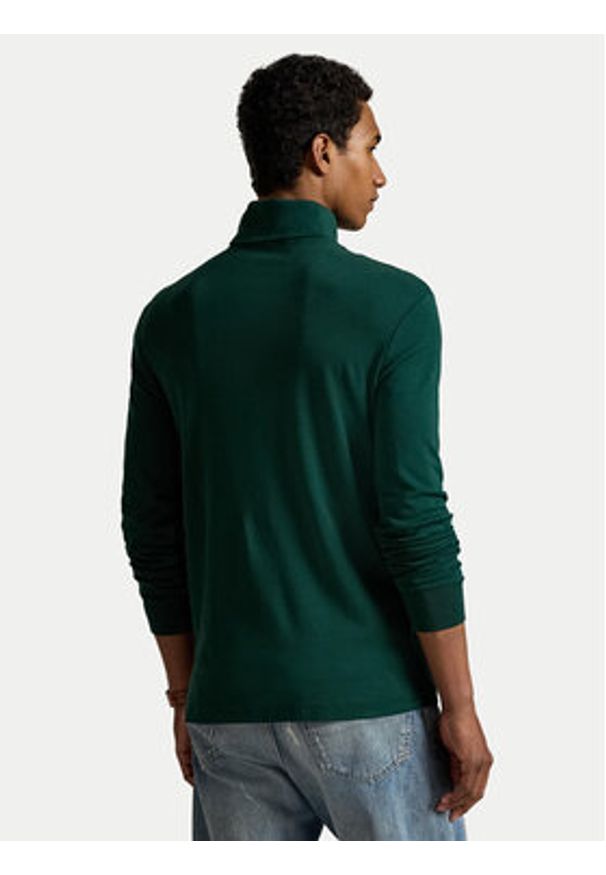 Polo Ralph Lauren Golf 710760126027 Zielony Regular Fit. Typ kołnierza: golf, polo. Kolor: zielony. Materiał: bawełna