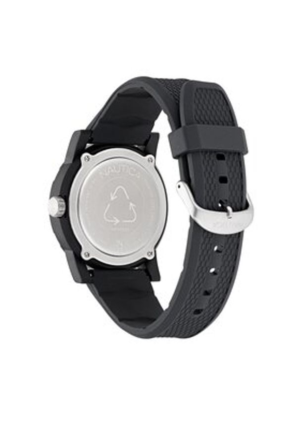 Nautica Zegarek NAPATS303 Czarny. Kolor: czarny