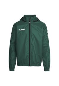 Kurtka ortalionowa sportowa dla dorosłych Hummel Core Spray Jacket. Kolor: zielony