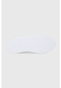 Lauren Ralph Lauren Buty skórzane kolor biały na płaskiej podeszwie. Zapięcie: sznurówki. Kolor: biały. Materiał: skóra. Obcas: na płaskiej podeszwie #4