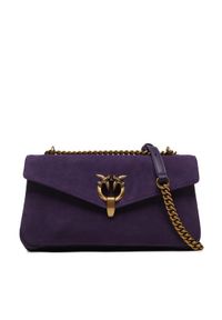 Pinko Torebka Cupid Baguette AI 23-24 PLTT 101750 A0F6 Fioletowy. Kolor: fioletowy. Materiał: skórzane, zamszowe #1