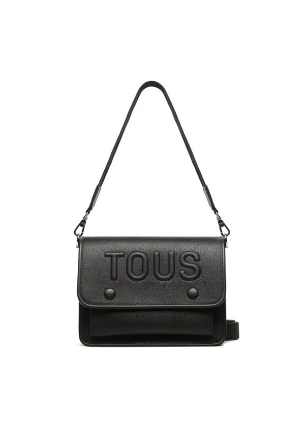 Tous - TOUS Torebka Bandolera M. Audree T La Rue 2001792451 Czarny. Kolor: czarny. Materiał: skórzane