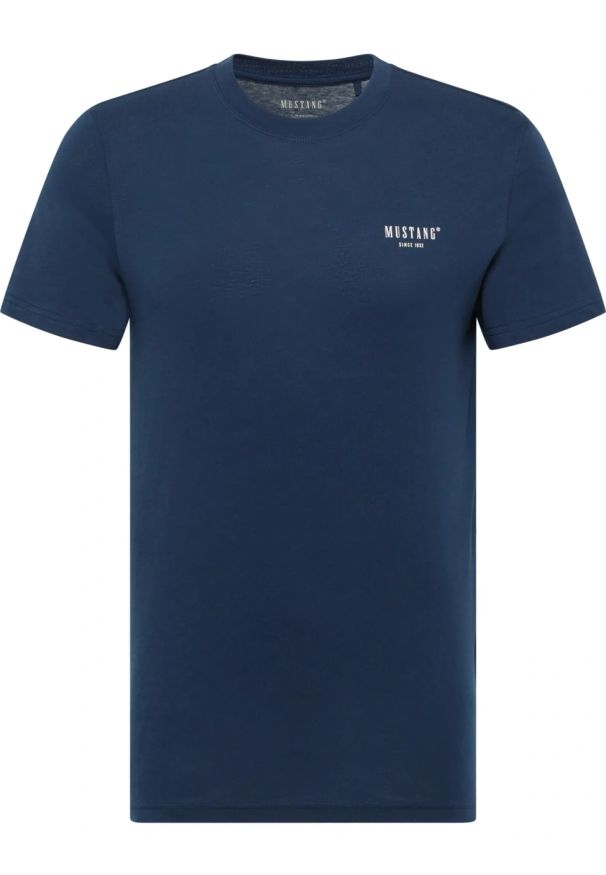 Męski T-Shirt Mustang Style Austin Dress Blues 1016481 5334