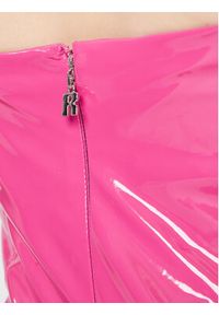 ROTATE Sukienka koktajlowa Leiza RT2219 Różowy Regular Fit. Kolor: różowy. Materiał: syntetyk. Styl: wizytowy