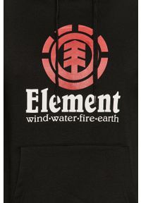 Element - Bluza. Kolor: czarny. Wzór: nadruk #3