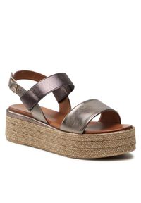 Espadryle Inuovo. Kolor: srebrny #1