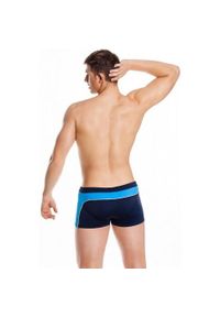 Aqua Speed - Męskie Spodenki Kąpielowe Grant. Kolor: niebieski. Styl: sportowy