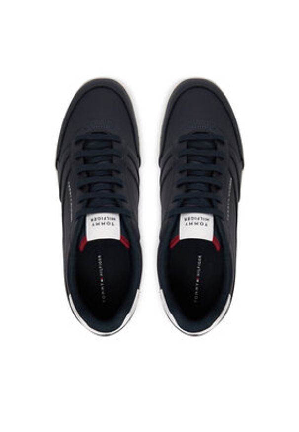 TOMMY HILFIGER - Tommy Hilfiger Sneakersy Lopro Lth FM0FM05827 Granatowy. Kolor: niebieski. Materiał: skóra