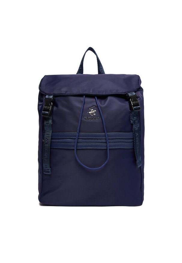 Beverly Hills Polo Club Plecak C-BHPC-B-006-08 Granatowy. Kolor: niebieski. Materiał: poliester