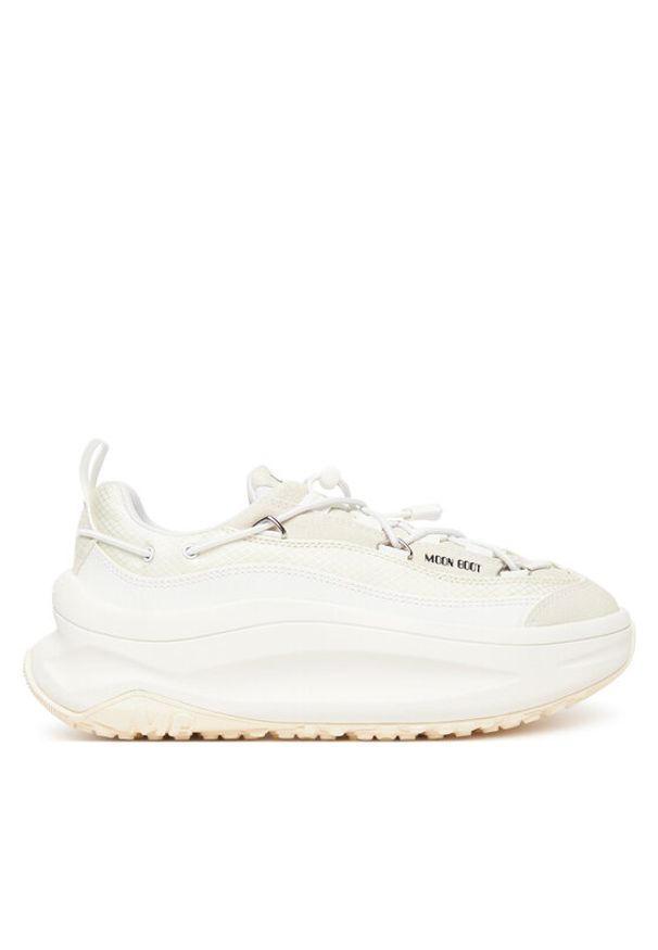 Moon Boot Sneakersy Moon247 Xlace 80D2490100 Biały. Kolor: biały. Materiał: zamsz, skóra
