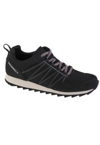 Buty do chodzenia męskie, Merrell Alpine Sneaker. Zapięcie: sznurówki. Kolor: wielokolorowy, czarny. Materiał: tkanina, materiał, skóra. Szerokość cholewki: normalna. Sport: turystyka piesza