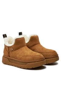 Guess Śniegowce Unie FLFUNN ESU10 Brązowy. Kolor: brązowy. Materiał: skóra, zamsz #5