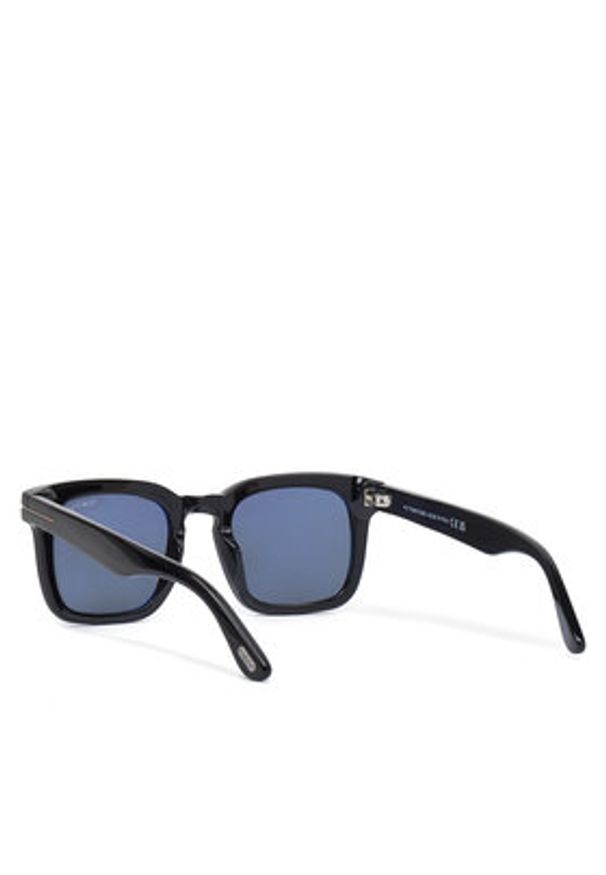 Tom Ford Okulary przeciwsłoneczne FT0751-N 01A Czarny. Kolor: czarny