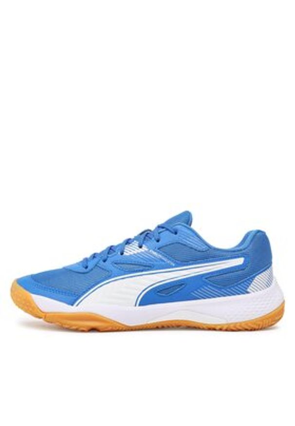 Puma Buty halowe Solarflash II 106882 03 Niebieski. Kolor: niebieski. Materiał: materiał