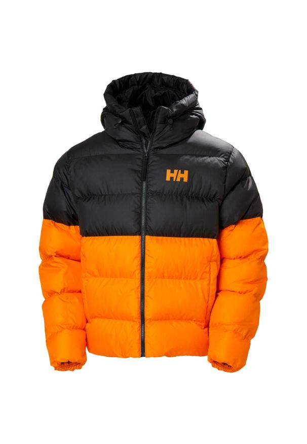 Kurtka z kapturem Helly Hansen Active. Typ kołnierza: kaptur. Kolor: pomarańczowy. Materiał: puch