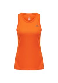 NewLine - Damski tank top Newline core running singlet. Kolor: pomarańczowy, wielokolorowy, żółty