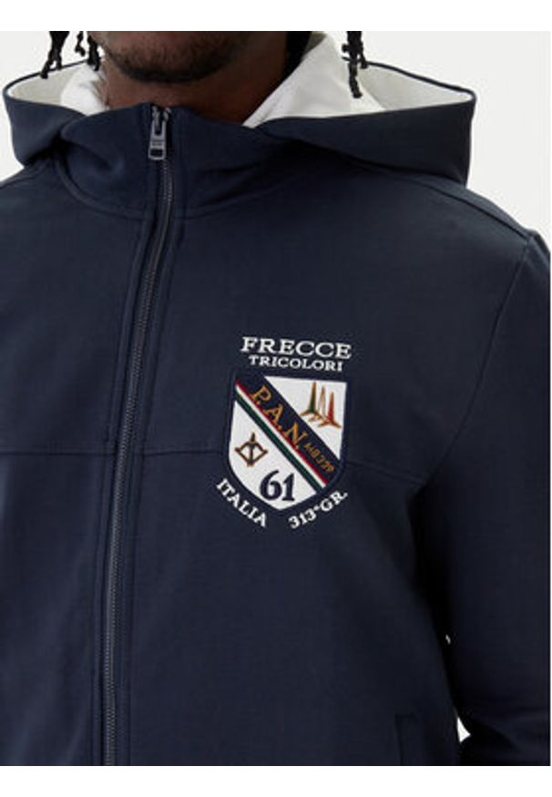 Aeronautica Militare Bluza 261FE2096UF00674 Granatowy Regular Fit. Kolor: niebieski. Materiał: bawełna