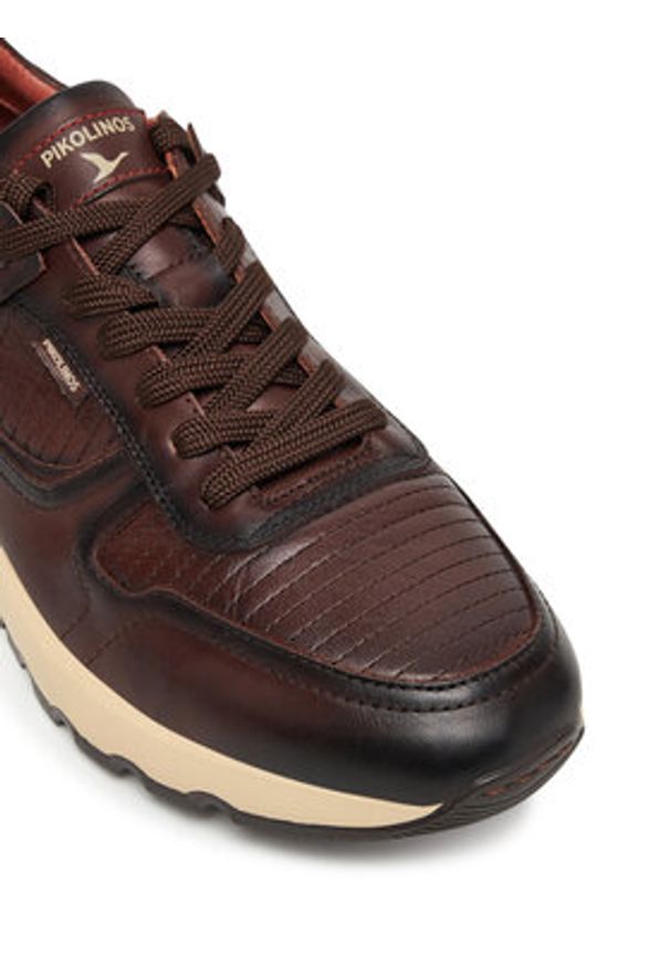 Pikolinos Sneakersy M8R-6239 Brązowy. Kolor: brązowy. Materiał: skóra