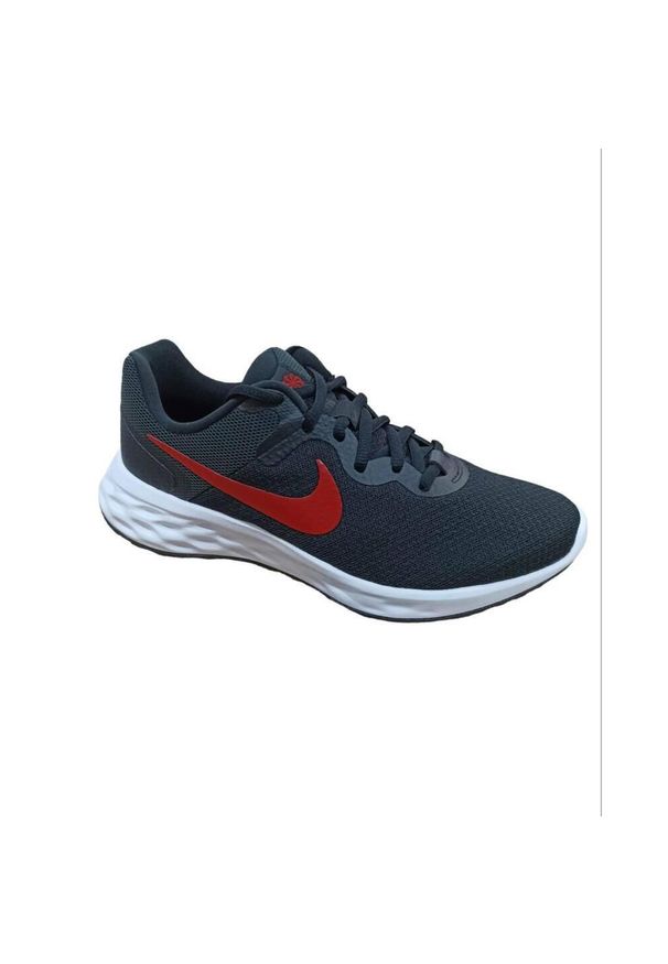 Nike - Buty do biegania na co dzień męskie NIKE REVOLUTION 6 dla aktywnych. Okazja: na co dzień. Kolor: czarny, wielokolorowy, czerwony. Model: Nike Revolution. Sport: bieganie