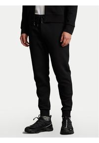 Polo Ralph Lauren Spodnie dresowe 710888283 Czarny Regular Fit. Kolor: czarny. Materiał: bawełna