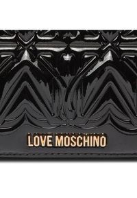 Love Moschino - LOVE MOSCHINO Torebka JC4216PP0HKH0000 Czarny. Kolor: czarny. Materiał: skórzane #3