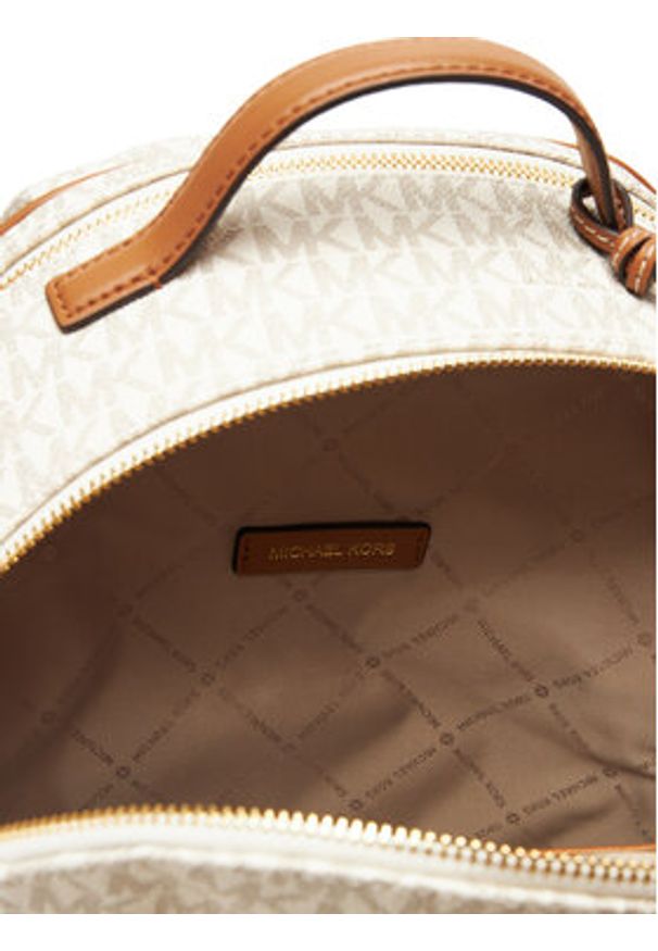 MICHAEL Michael Kors Plecak Sable 30T5G3XB2B Beżowy. Kolor: beżowy. Materiał: skóra