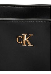 Calvin Klein Torebka Ck Medium Dome Tote LV04F3344G Czarny. Kolor: czarny. Materiał: skórzane #3