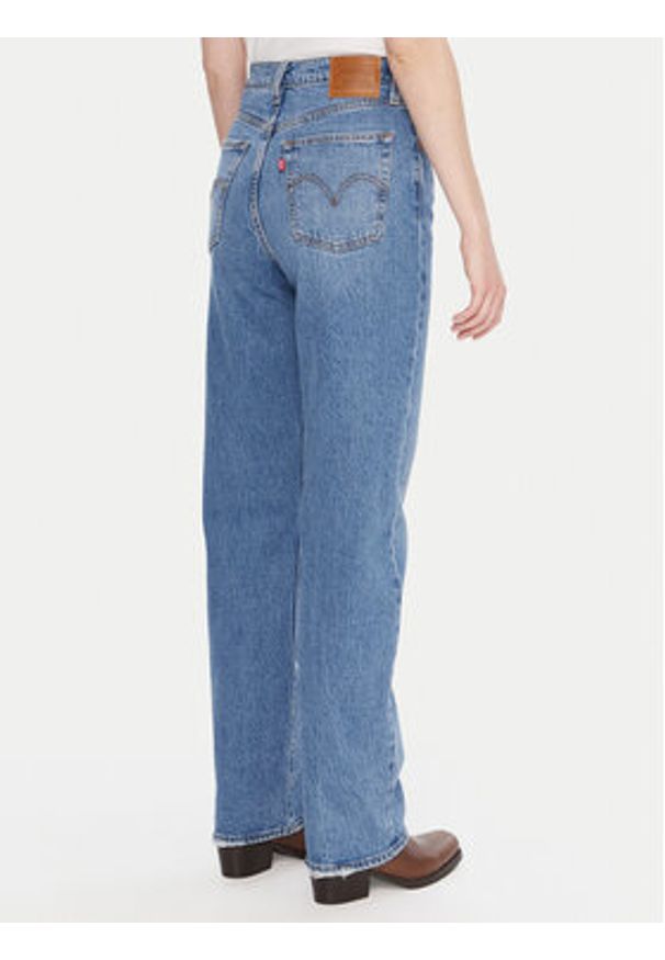 Levi's® Jeansy Ribcage 79078-0008 Niebieski Straight Fit. Kolor: niebieski