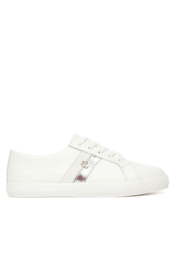 Lauren Ralph Lauren - Sneakersy LAUREN RALPH LAUREN. Kolor: biały