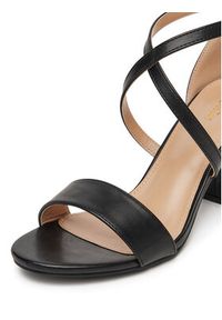 DeeZee Sandały XFB065-09 Czarny. Kolor: czarny. Materiał: skóra
