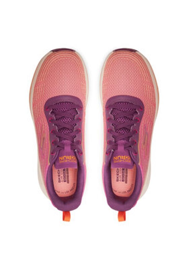 skechers - Skechers Sneakersy 129625/RAS Różowy. Kolor: różowy. Materiał: materiał