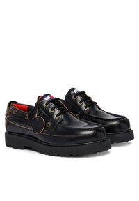 Tommy Jeans Półbuty Archive '01 Boat Shoe Lthr EM0EM01705 Czarny. Kolor: czarny. Materiał: skóra #6