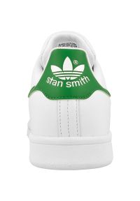 Adidas - Buty adidas Originals Stan Smith M M20324 białe. Okazja: na co dzień. Zapięcie: pasek. Kolor: biały. Szerokość cholewki: normalna. Wzór: paski, kropki. Materiał: skóra, syntetyk, materiał. Sezon: lato. Model: Adidas Stan Smith. Sport: tenis